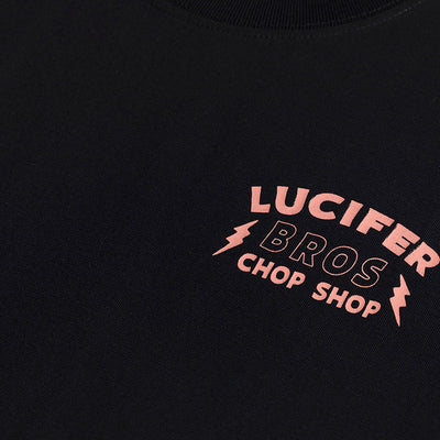 Lucifer Bros Black Oversized T-Shirt