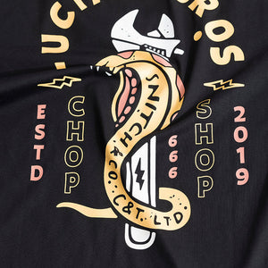 Lucifer Bros Black Oversized T-Shirt