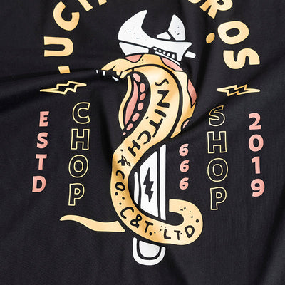 Lucifer Bros Black Oversized T-Shirt