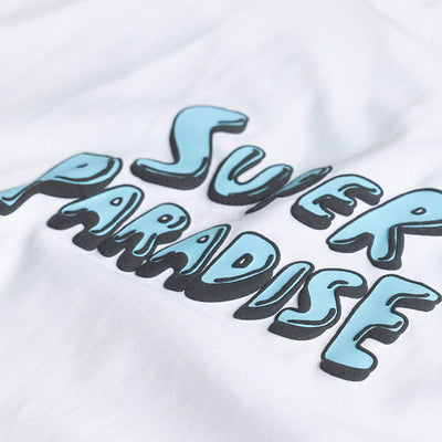 Super Paradise White Oversized T-Shirt