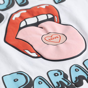 Super Paradise White Oversized T-Shirt