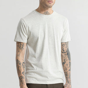 EasyEssentials Ecru Melange T-Shirt