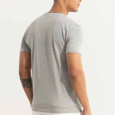 EasyEssentials Grey Melange T-Shirt