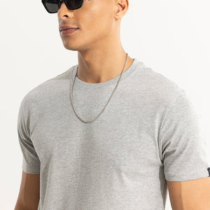 EasyEssentials Grey Melange T-Shirt