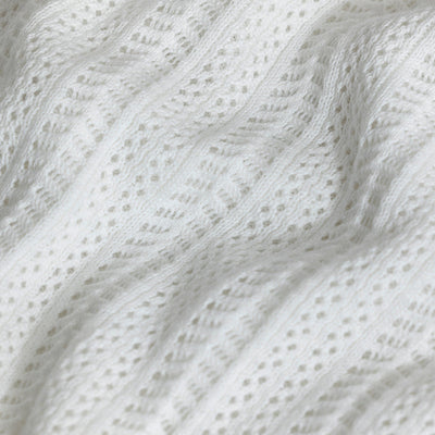 Smooth Knit White T-Shirt