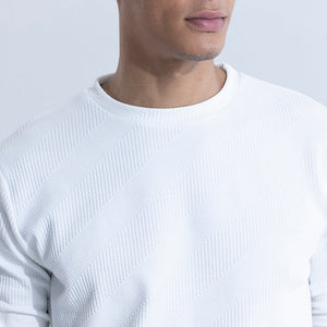 Slasher White Sweatshirt