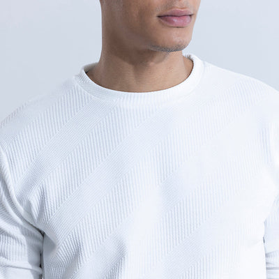 Slasher White Sweatshirt