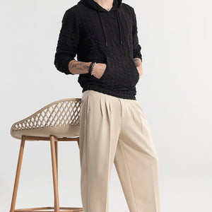 Square Whiff Black Hoodie