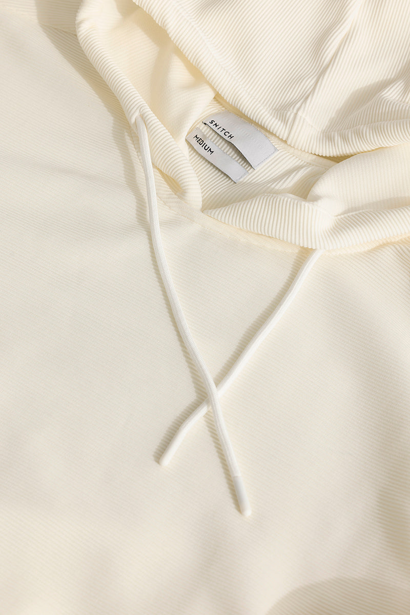 Supine White Hoodie