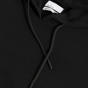 Supine Black Hoodie