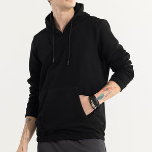 Supine Black Hoodie