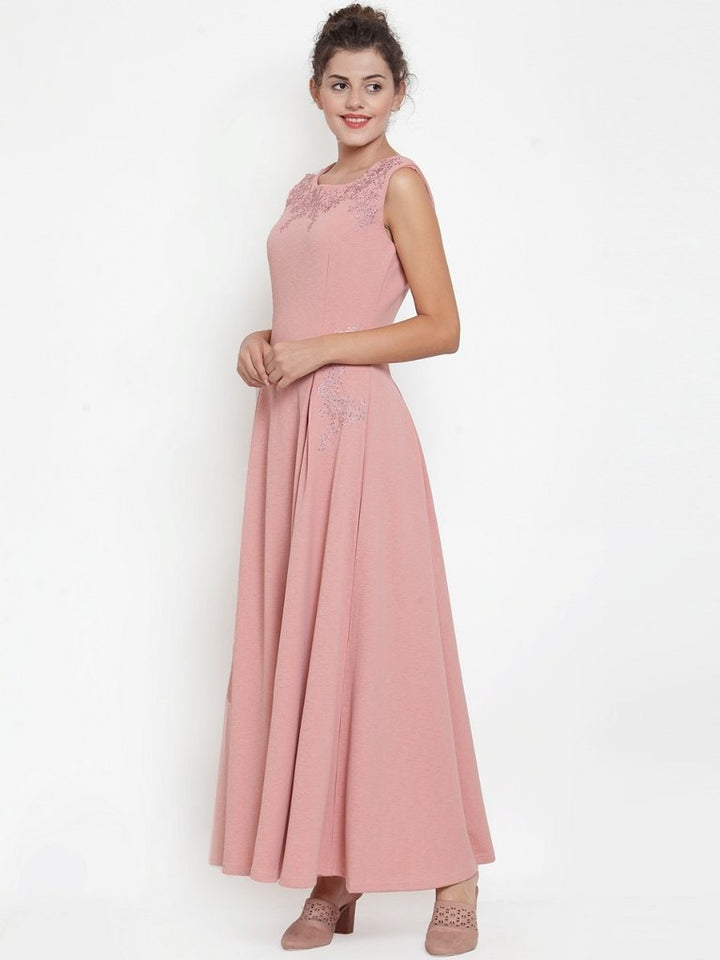BlackTree Pink Maxi Dress..