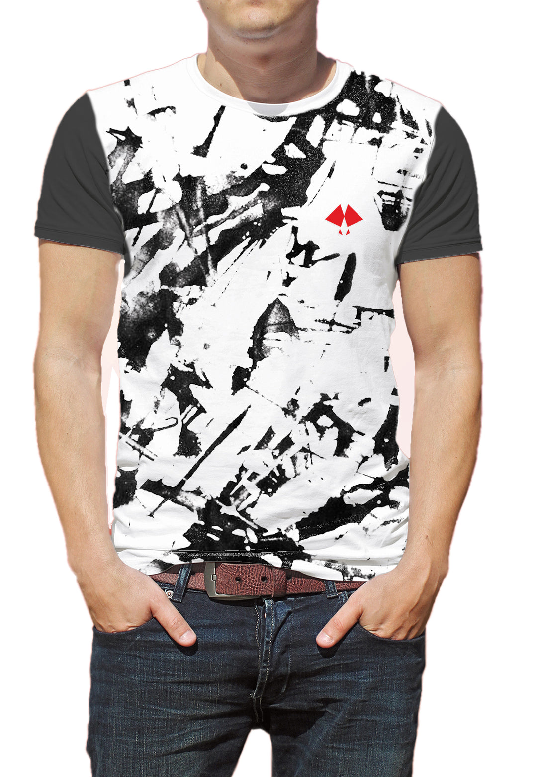 BlackTree Casual  Cool T-shirt-BT254.
