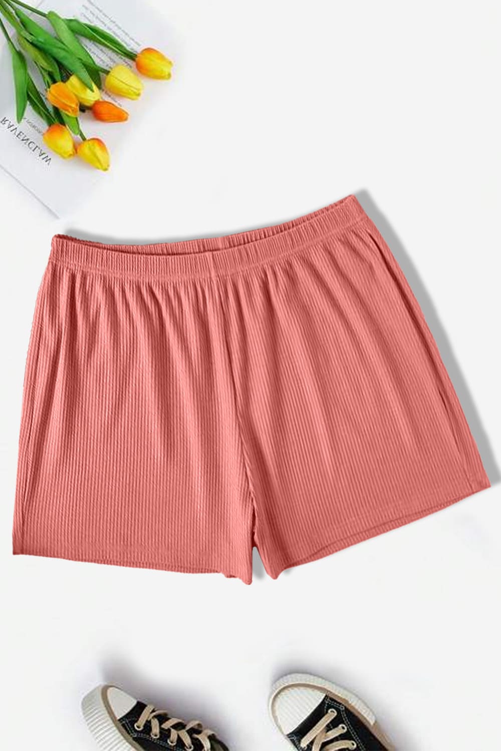 Freya Rib-Knit Shorts