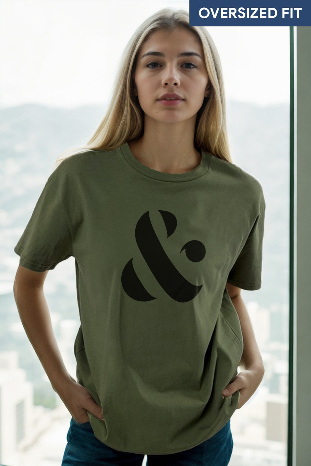 BLACKTREE(THHOR SERIES)Oversized Tee for girls