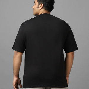 BlackTree Graphic Printed Oversized Plus Size T-shirt