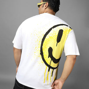 BlackTree Graphic Printed Oversized Plus Size T-shirt