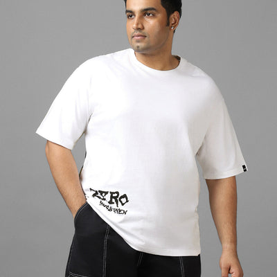 BlackTree Graphic Printed Oversized Plus Size T-shirt