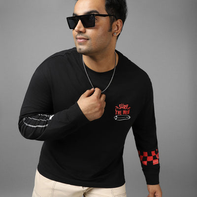 BlackTree Graphic Printed Oversized Plus Size T-shirt