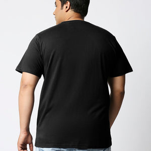 BlackTree Graphic Printed Oversized Plus Size T-shirt