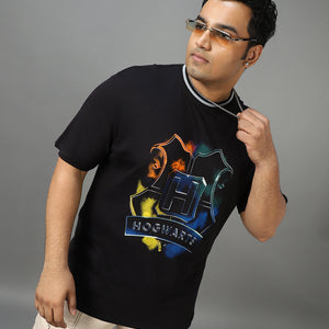 BlackTree Graphic Printed Oversized Plus Size T-shirt