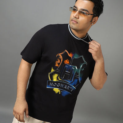 BlackTree Graphic Printed Oversized Plus Size T-shirt