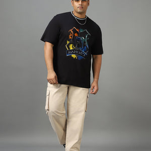 BlackTree Graphic Printed Oversized Plus Size T-shirt