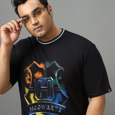 BlackTree Graphic Printed Oversized Plus Size T-shirt