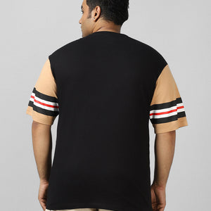 BlackTree Graphic Printed Oversized T-shirt