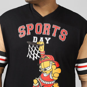 BlackTree Graphic Printed Oversized T-shirt