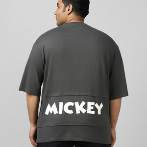 BlackTree Graphic Printed Super Loose Fit Plus Size T-shirt