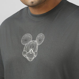 BlackTree Graphic Printed Super Loose Fit Plus Size T-shirt