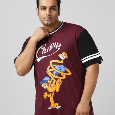 BlackTree Graphic Printed Oversized Plus Size T-shirt