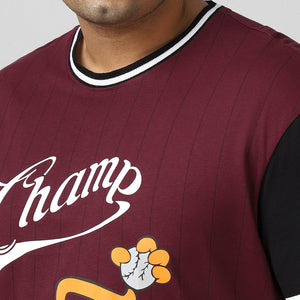 BlackTree Graphic Printed Oversized Plus Size T-shirt