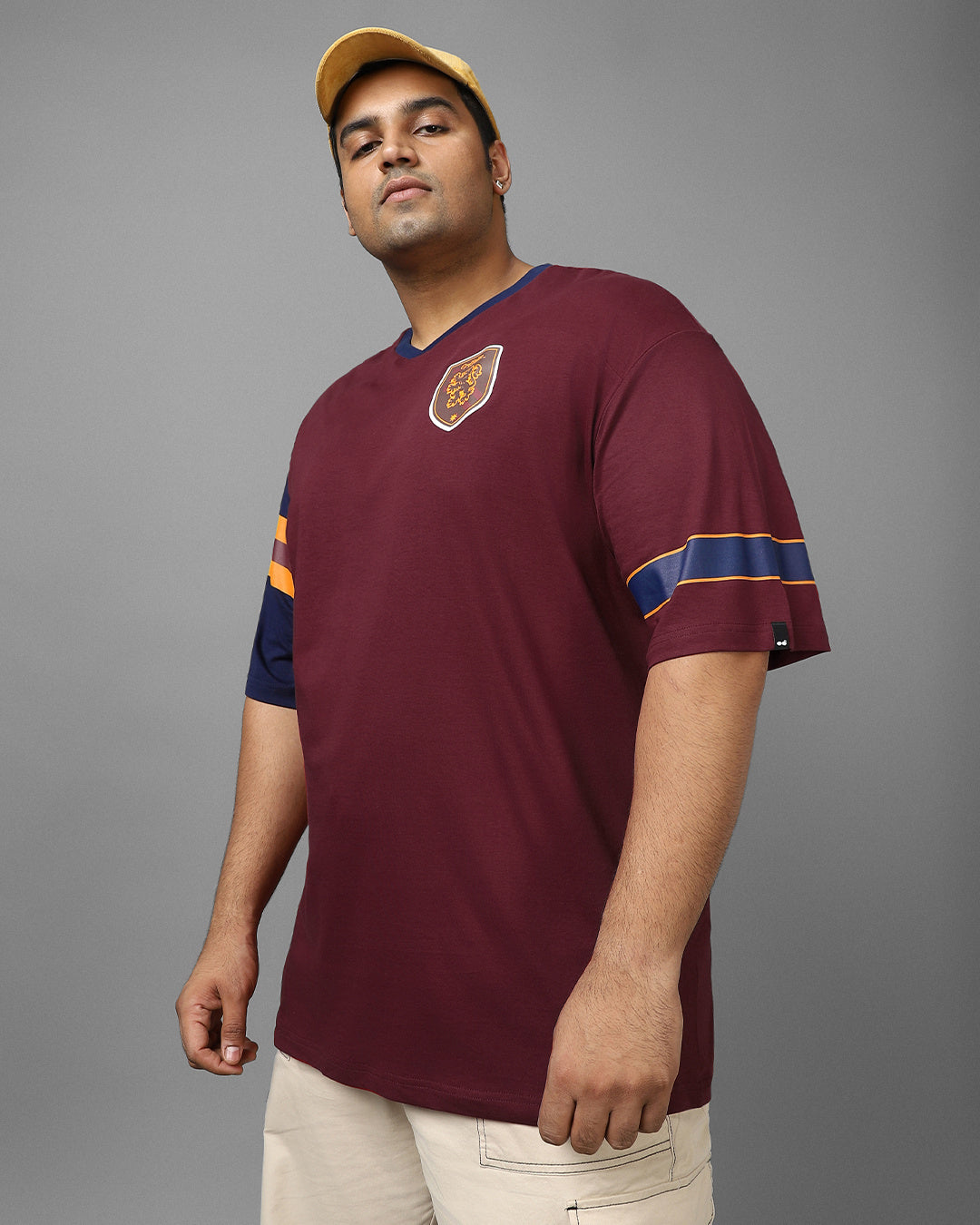 BlackTree Graphic Printed Oversized Plus Size T-shirt