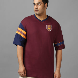 BlackTree Graphic Printed Oversized Plus Size T-shirt