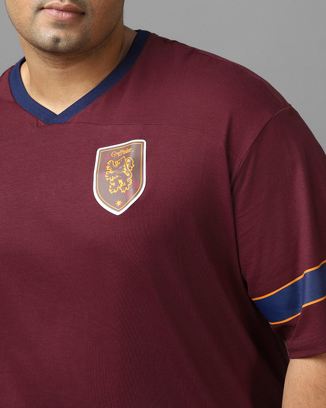 BlackTree Graphic Printed Oversized Plus Size T-shirt