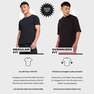 BlackTree Caution Graphic Printed Oversized T-shirt