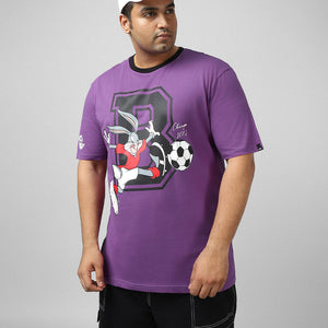 BlackTree Graphic Printed Oversized Plus Size T-shirt