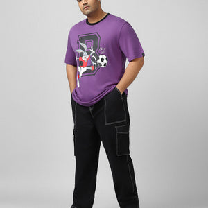 BlackTree Graphic Printed Oversized Plus Size T-shirt