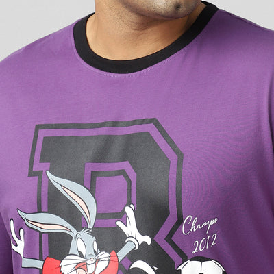 BlackTree Graphic Printed Oversized Plus Size T-shirt