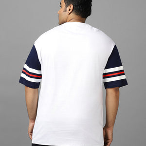 BlackTree Graphic Printed Oversized Plus Size T-shirt