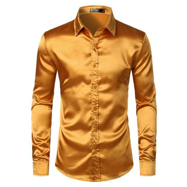 Luxury Brand New Casual Slim Fit Shirts for Wedding..