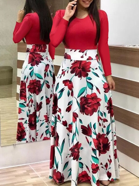 Long Red White