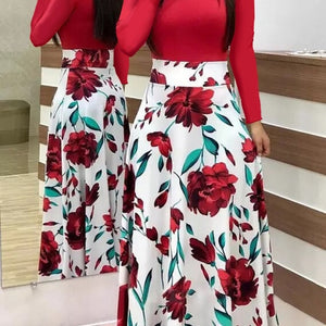 BlackTree Maxi Dress Elegant Print Party Dress Polka Dot Dress  for Women ..