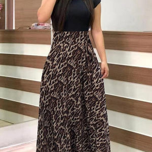 BlackTree Maxi Dress Elegant Print Party Dress Polka Dot Dress  for Women ..