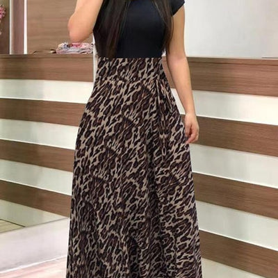 BlackTree Maxi Dress Elegant Print Party Dress Polka Dot Dress  for Women ..