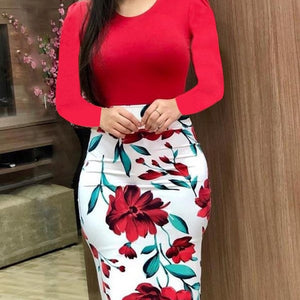 BlackTree Maxi Dress Elegant Print Party Dress Polka Dot Dress  for Women ..