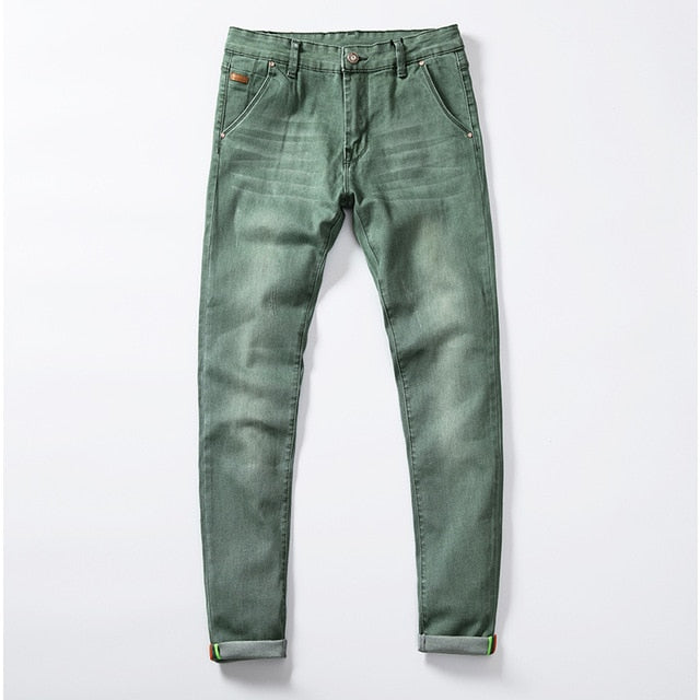 BlackTree Men's Skinny Stretch  Colored Slim Fit  Jeans..