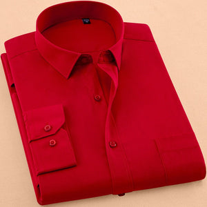 Men's Long Sleeve Casual Collar Shirts..